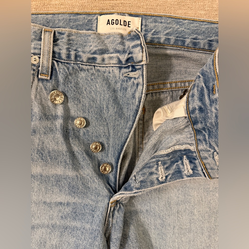 AGOLDE Criss Cross Upsized Jeans, Size 26 👖 - Picture 5 of 8